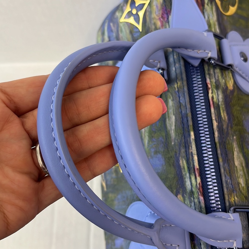 Louis Vuitton X Jeff Koons collab Monet speedy 30 - Picture 12 of 17